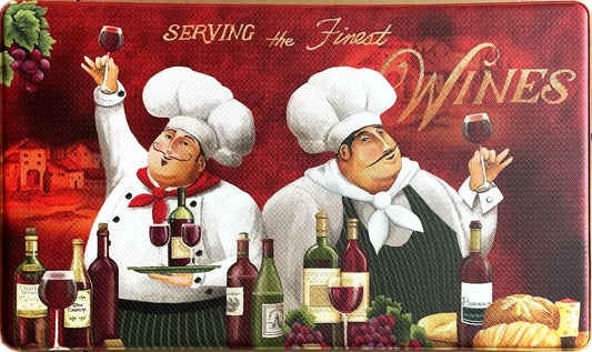 Italian Chefs - 18"x30" Anti-Fatigue PVC Mat