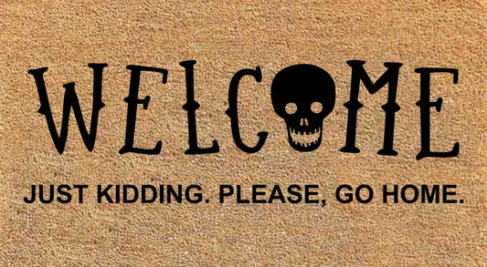 Jack & Jokes 22"x44" Printed Coir Mat Collection