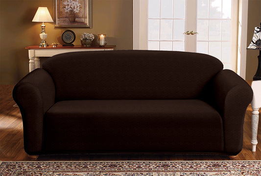 Milan Slipcover Sofa - Chocolate
