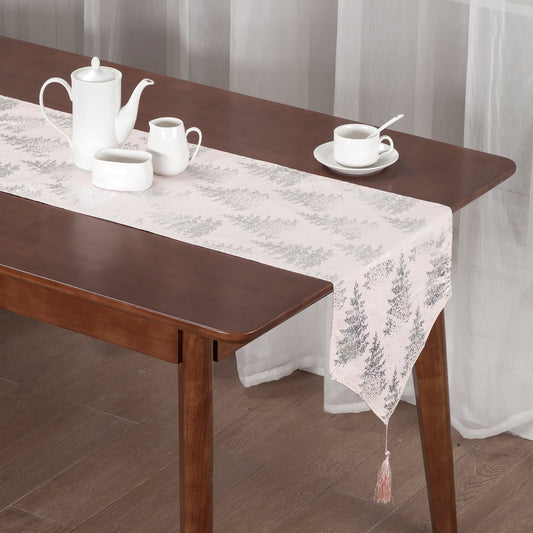 Juniper - 13"x72" Runner - Blush/Silver