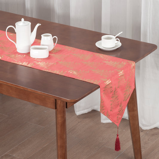 Juniper - 13"x72" Runner - Red/Gold