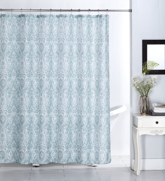 Aspyn - 13pc Canvas Shower Curtain Set