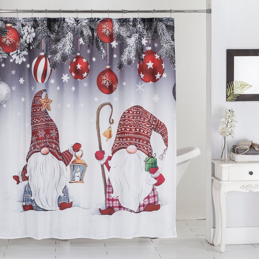 2 Gnomes - 70"x70" Shower Curtain