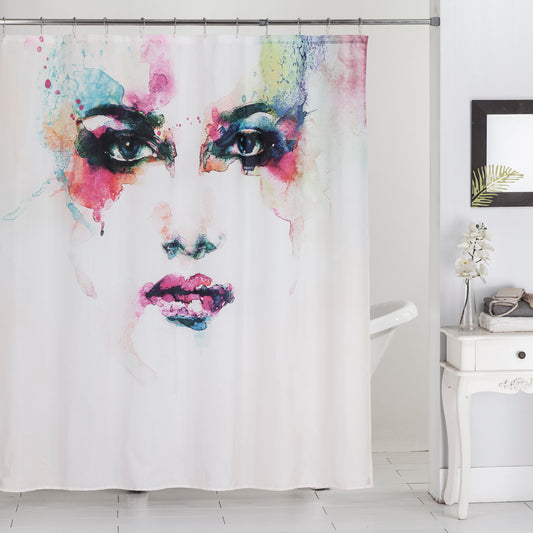 Painted Lady - 70"x70" Polyester Shower Curtain