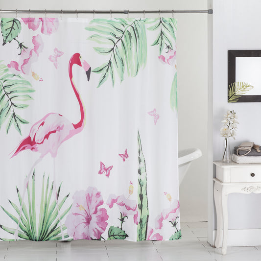 Tropical Bird - 70"x70" Polyester Shower Curtain