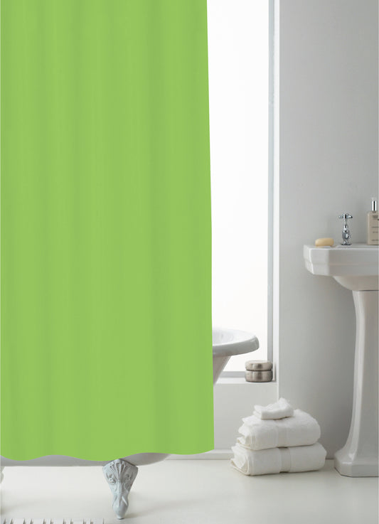 PEVA Shower Liner Lite (0.070mm) - Neon Lime