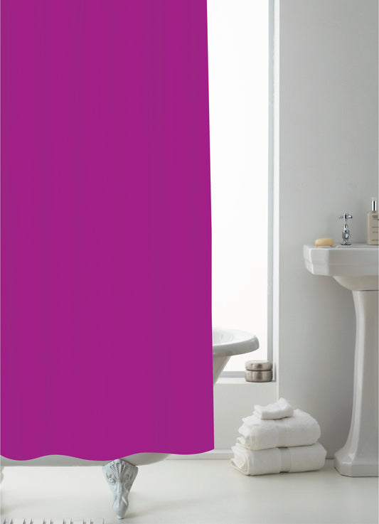 PEVA Shower Liner Lite (0.070mm) - Neon Purple
