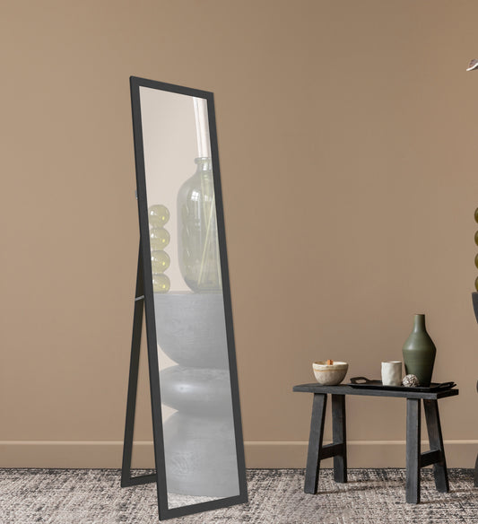 Solid Wood 12"x60" Standing Mirror