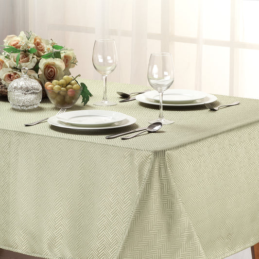 Vivian Mosaic Tablecloth - 60"x84" - Sage
