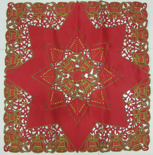 33"x33" Christmas Table Topper - Assorted Designs