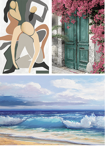 Asana - 20"x30" Canvas Wall Art