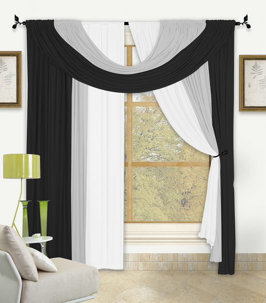 Bella - Window in a Bag Set - Black/White