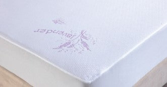 Lavender Infused Mattress Protector - King