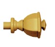 Levi 48"-84" Curtain Rod - Gold