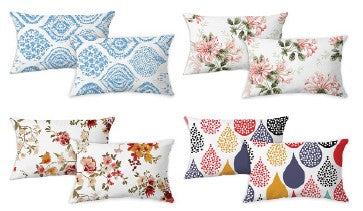 Luxury - 2pk Printed Pillowcase - Assortment B - King Size