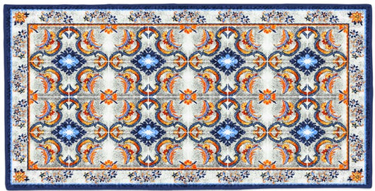 Mesquita - 3'x5' Printed Area Rug - Blue