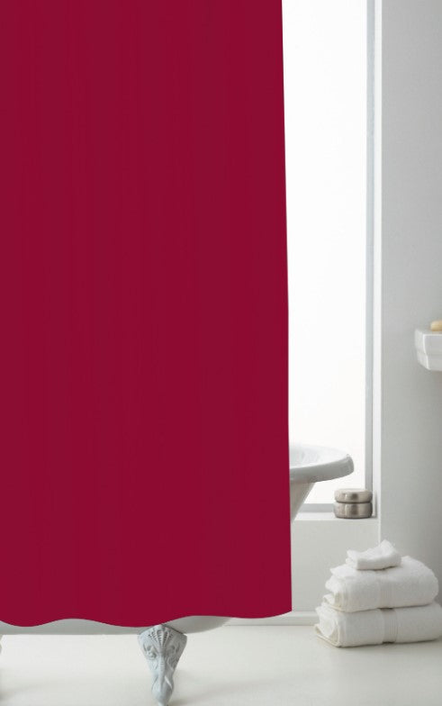 PEVA Shower Liner Lite (0.070mm) - Red