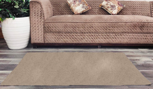 PV Fur Rug 5'x7' - Mocha