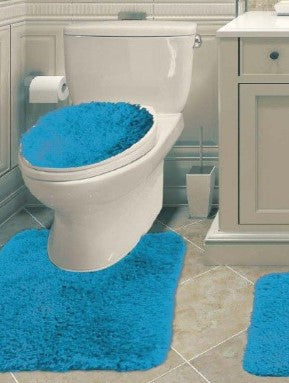 Queen Mary Contour Mat- Turquoise