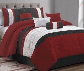 Rosana - 7pc Comforter Set - King