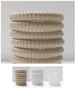 12pc Shower Curtain Hooks - Assorted Neutral Colors