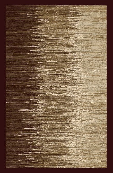 Vintage Distressed - 6'x9' Printed Area Rug - Latte