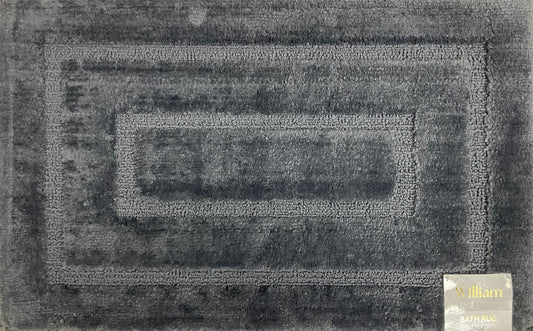 William - 20"x32" Bathroom Rug - Charcoal