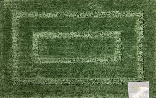 William - 20"x32" Bathroom Rug- Sage